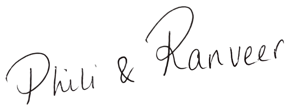 Phili & Ranveer's signature